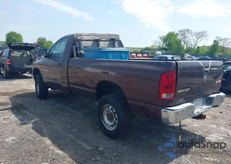 2005 Dodge Ram 2500 St from USA, damaged, VIN 3D7KS26D25G833235